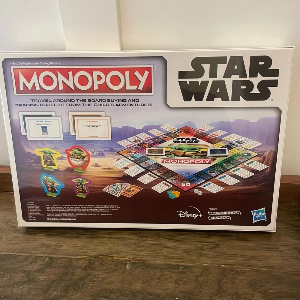 Hasbro Star Wars Monopoly Board Game New!